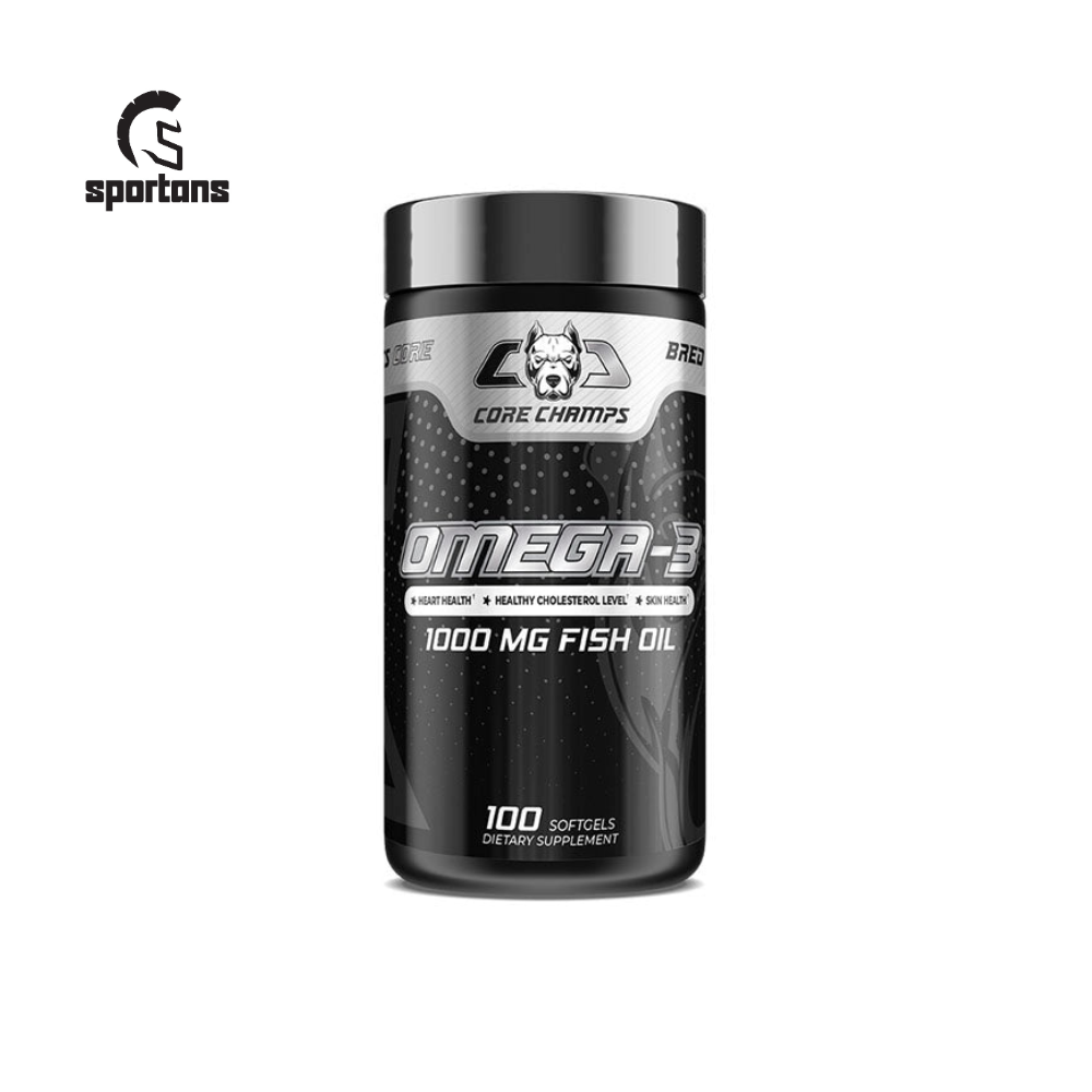 Core Champs Omega 3 Fish Oil 100 Soft gels