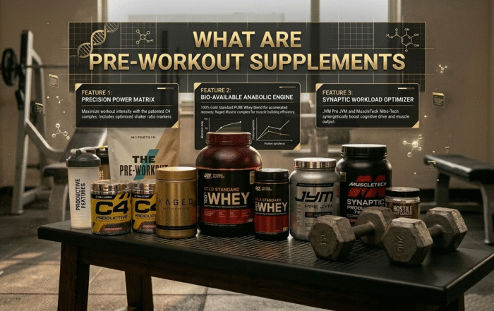 What are pre-workout supplements feature image