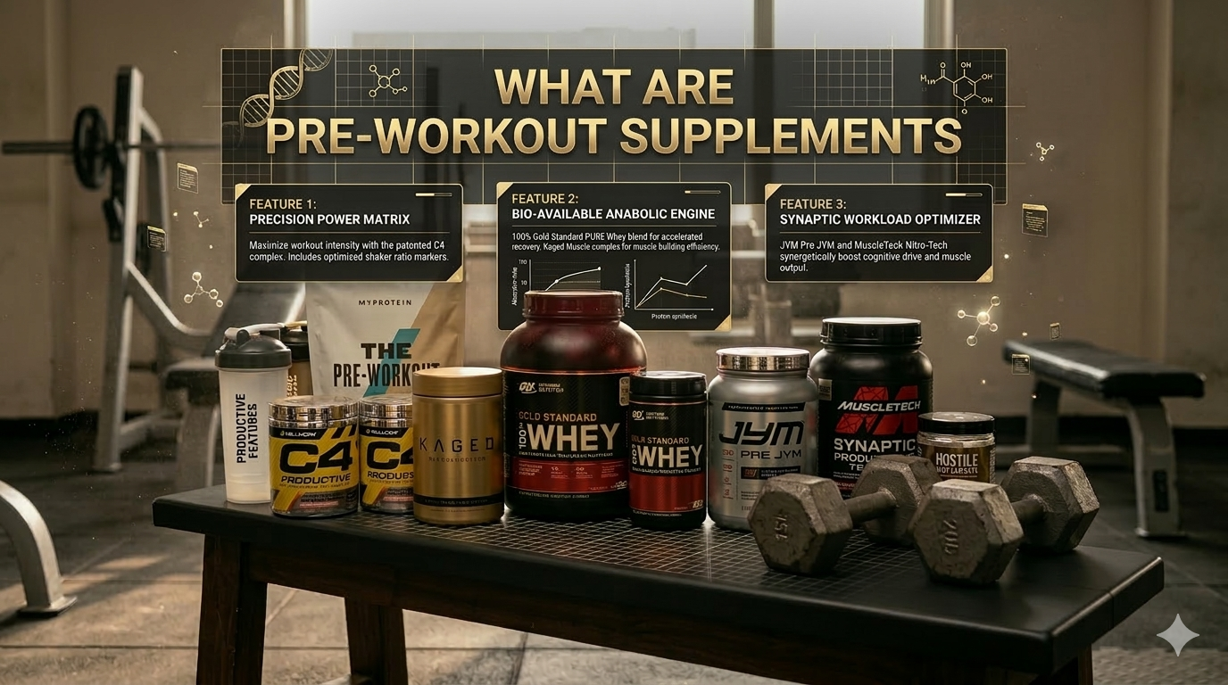 What are pre-workout supplements feature image