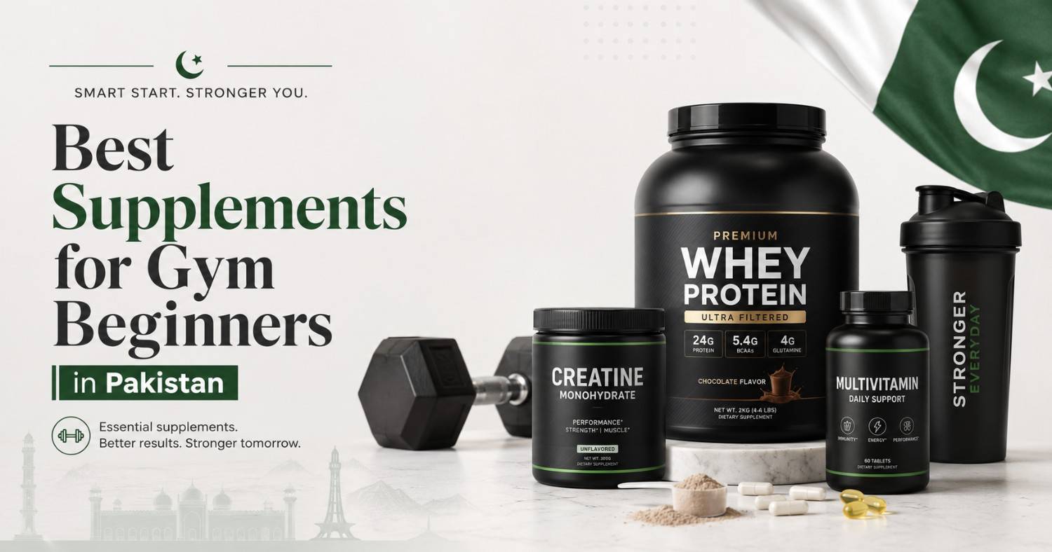 Best Supplements for Gym Beginners in Pakistan 1