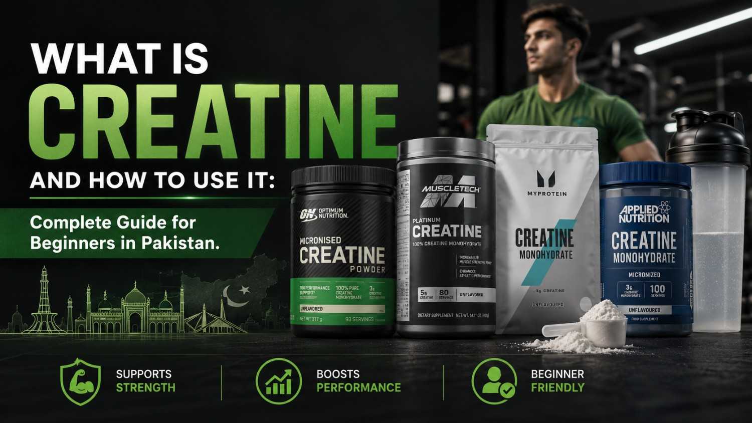 What is Creatine and How to Use It Complete Guide for Beginners in Pakistan
